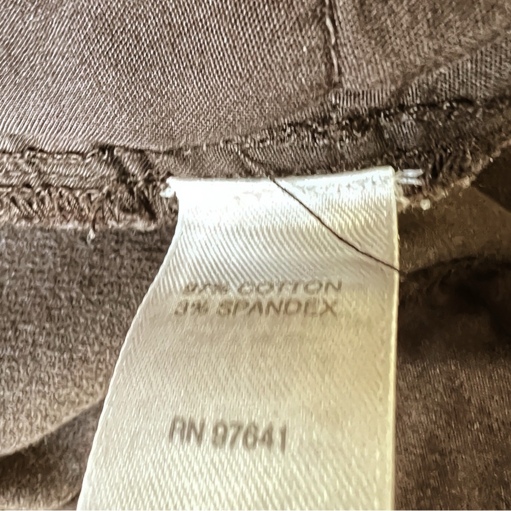 J. Jill Preppy Corduroy Trouser Pants 6 Brown Heritage Minimalist Cabincore - Picture 6 of 7